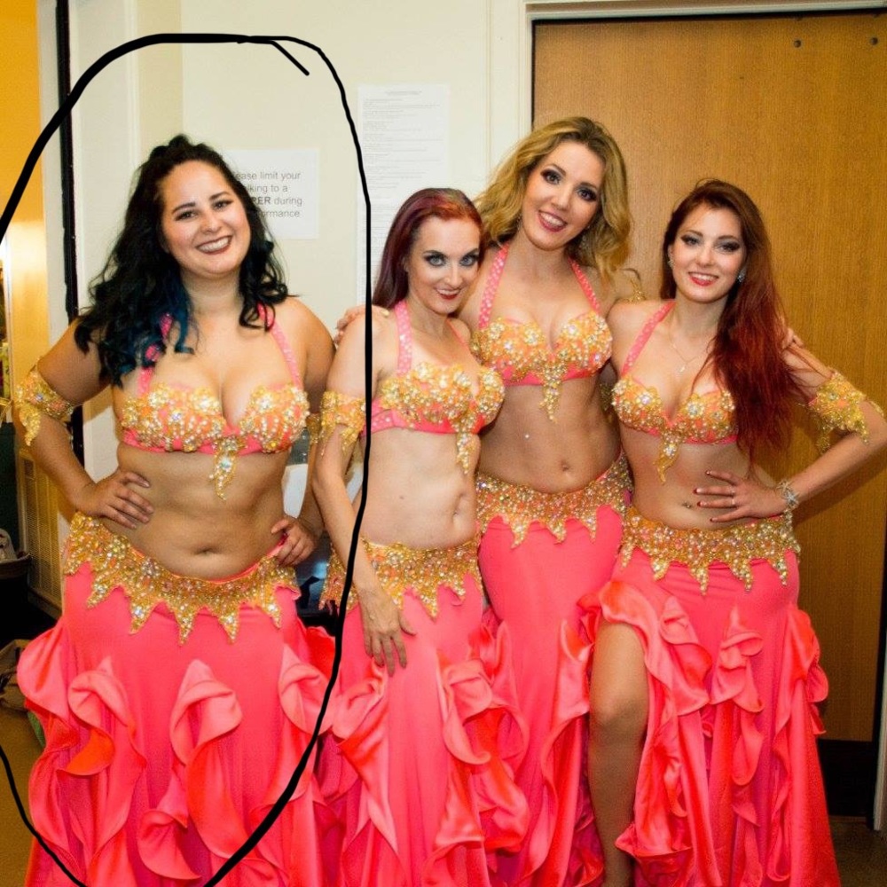 Professional Belly Dance Costume